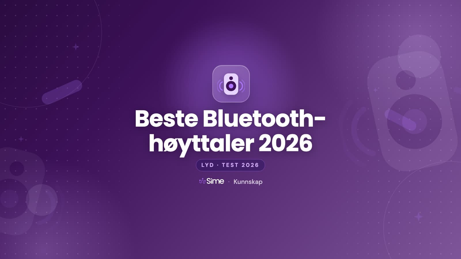 Beste Bluetooth-høyttaler for sommeren 2026