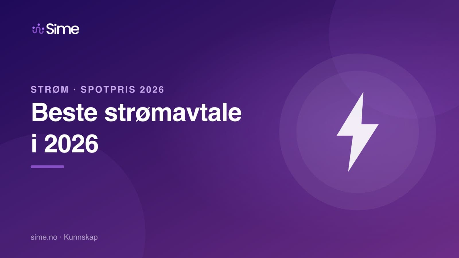 Beste strømavtale i 2026: Spotpris-avtalene som lønner seg