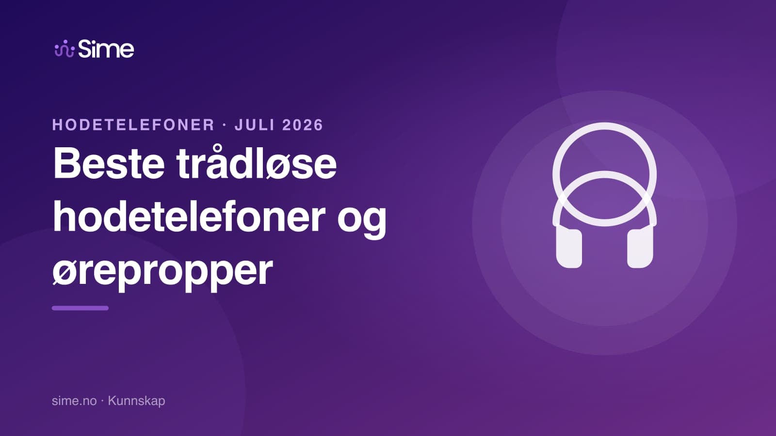 Beste trådløse hodetelefoner og ørepropper i 2026