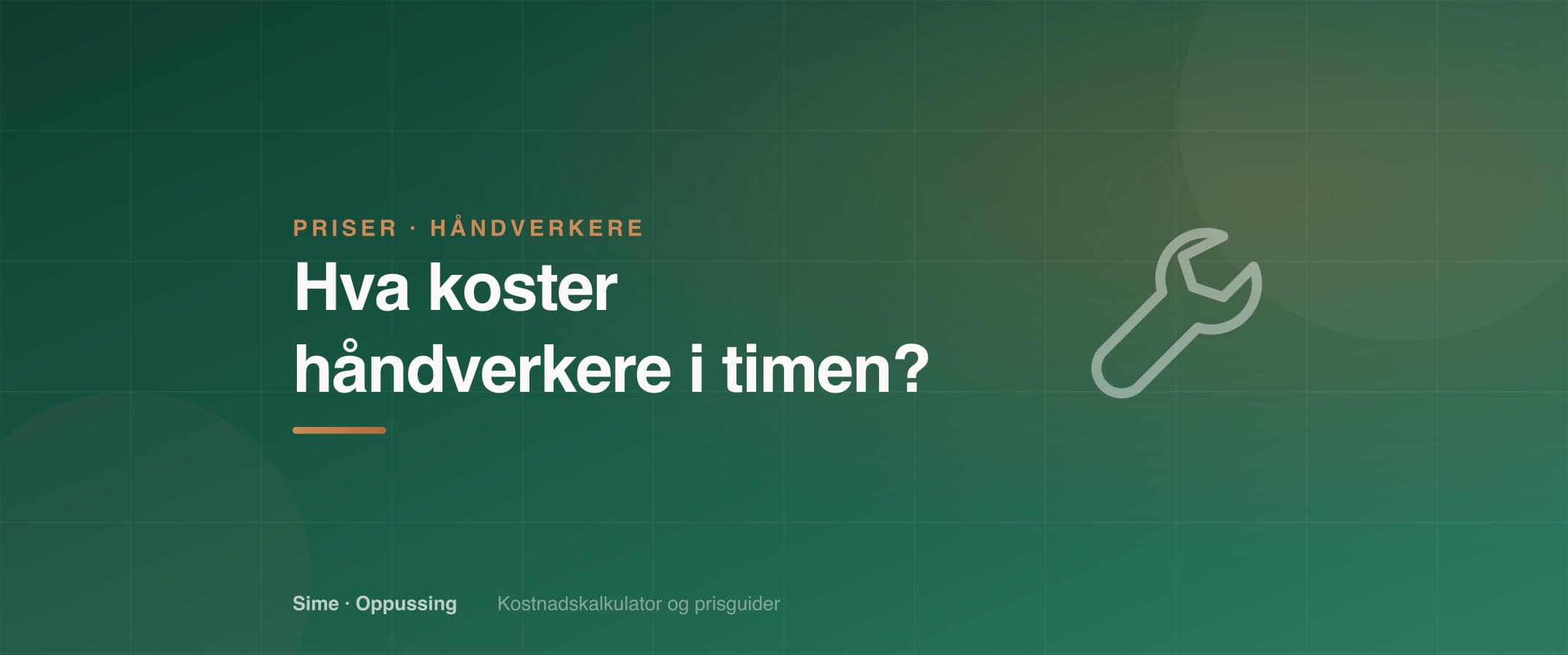 Hva koster håndverkere i timen? Timepriser 2026