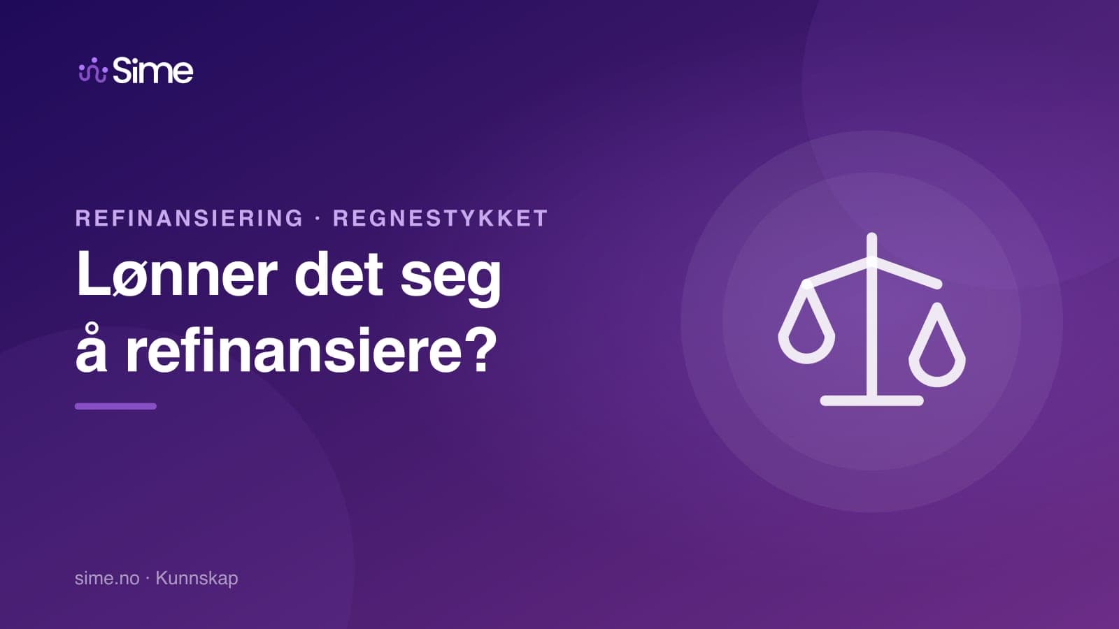 Lønner det seg å refinansiere? Slik regner du (2026)